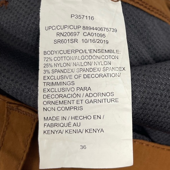 Dickies Temp iQ Men's 36 Flat Front Shorts Outdoor Hiking Camel Active Workwear - Picture 5 of 7